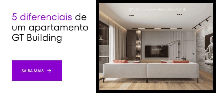 5 diferenciais de um apartamento GT Building